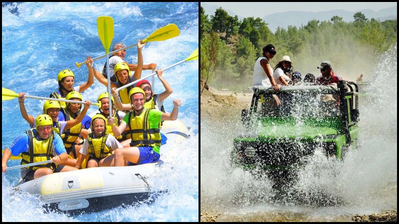 Alanya Jeep Safari & Rafting (Kombitour)